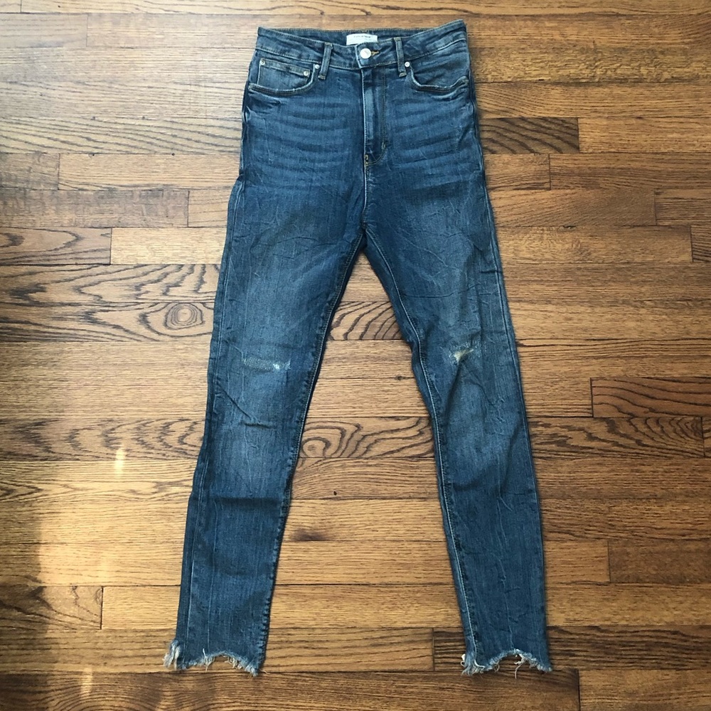 Zara high waisted skinny - 4